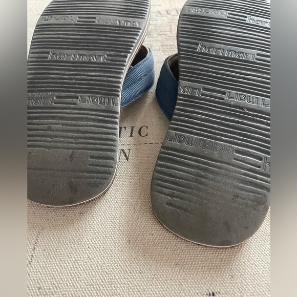 Hari Mari Boys Leather Flip Flops Size 12/13 - Picture 7 of 9